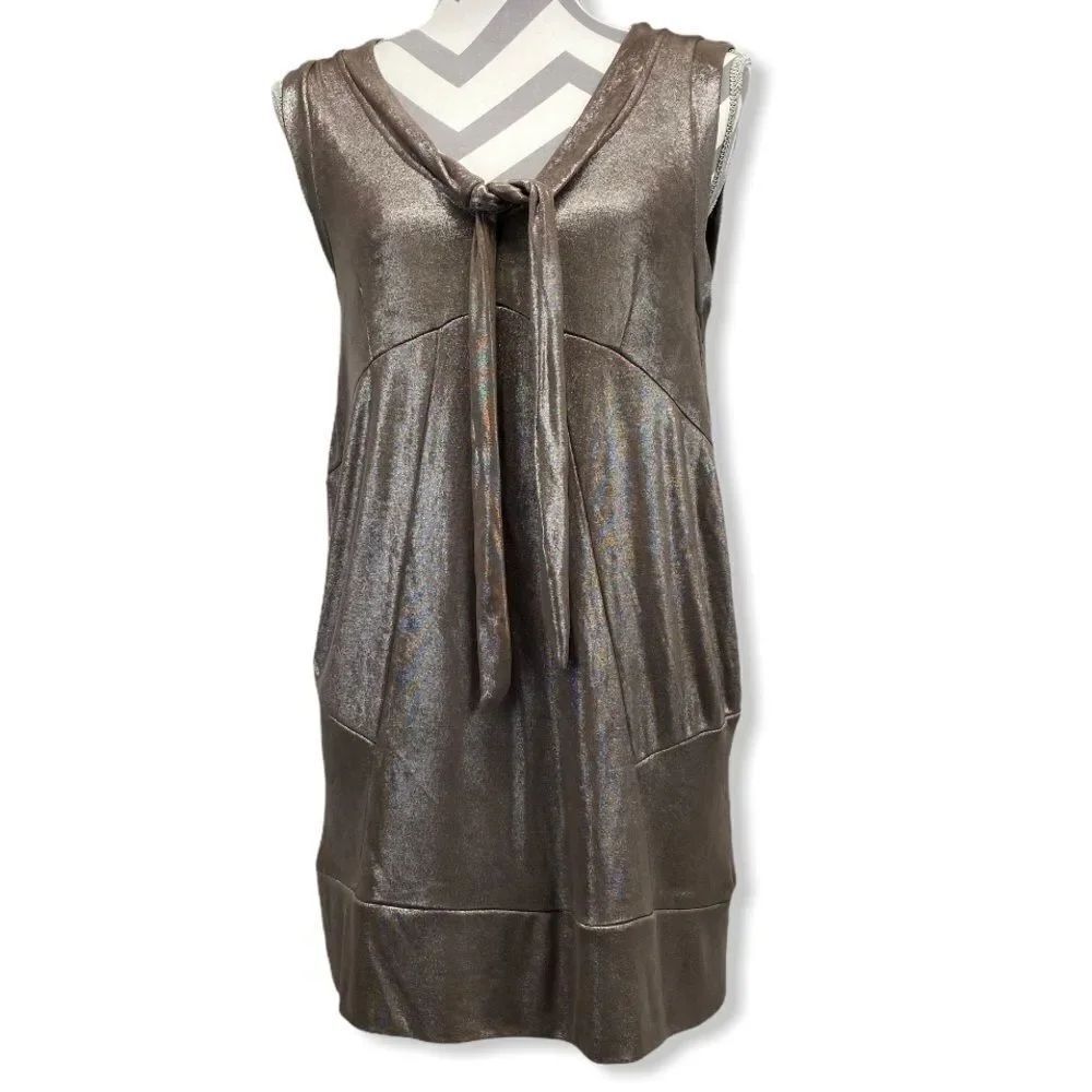 MARC BY MARC JACOBS shimmering bronze dress size Small Club Party Date